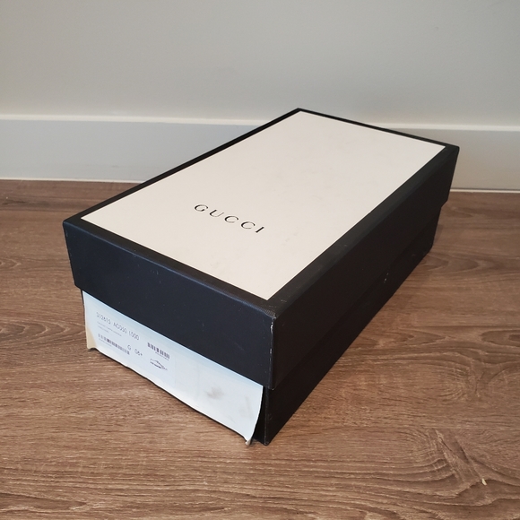 Gucci Pebbled Napa Lace-up Sneakers Size 6.5 312615 - Picture 7 of 7